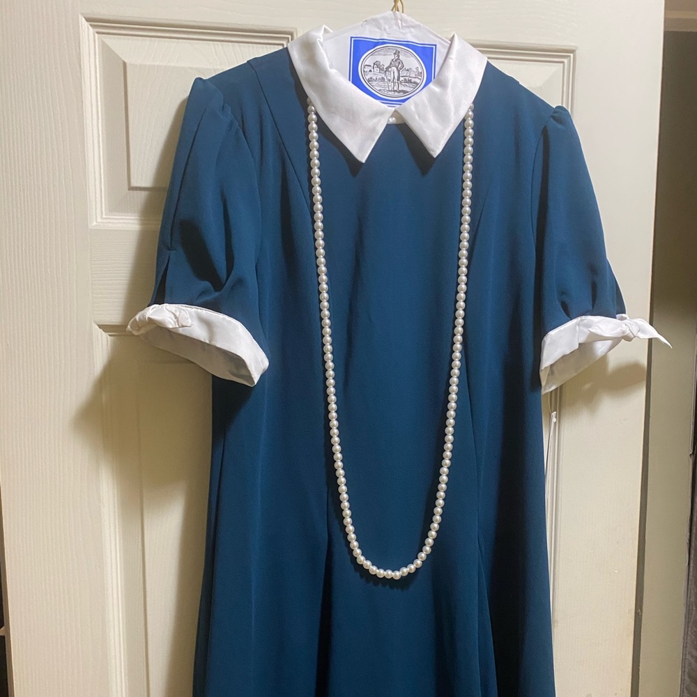 Dark Teal Dress